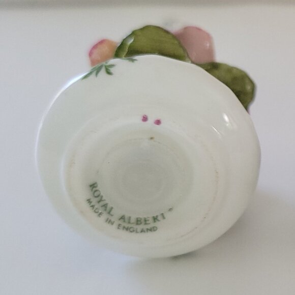 Royal Albert Old Country Roses RARE mini salt and pepper shaker cruet set Englan - Picture 5 of 9
